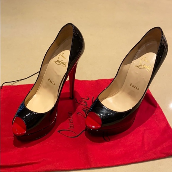 Shoes - Christian Louboutin Lady Peep Toe Pump